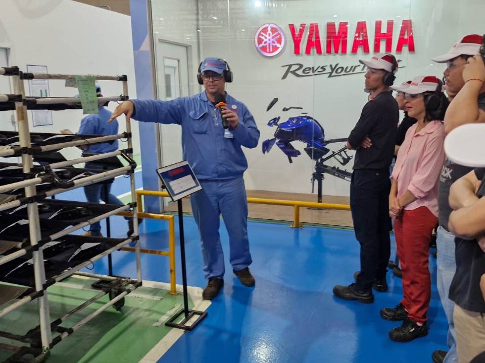 Fábrica da Yamaha em Manaus
