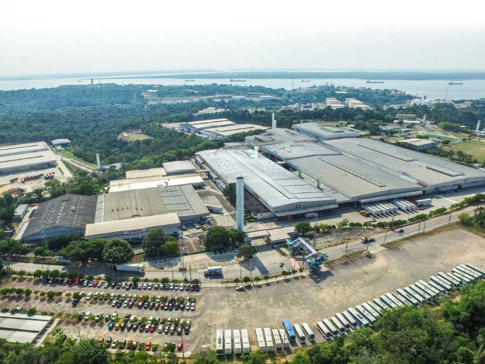 Fábrica da Yamaha em Manaus