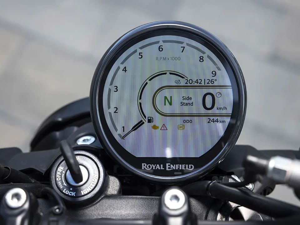 Royal Enfield�Guerrilla 450 2026 - painel