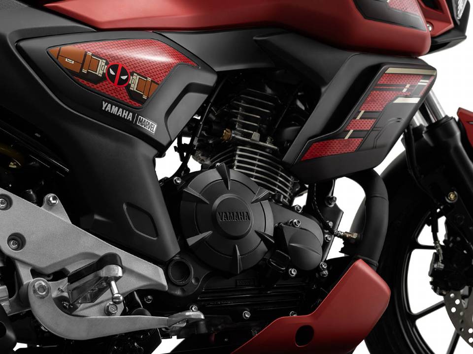 Yamaha Fazer FZ15 ABS Connected Deadpool