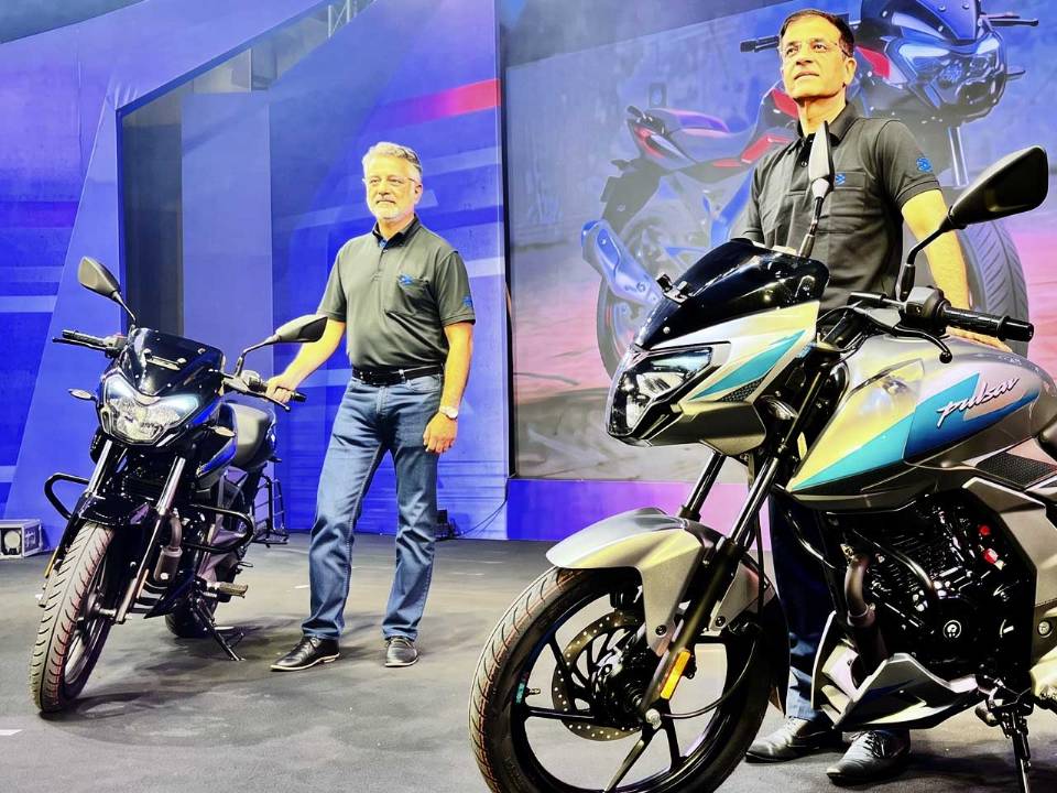 Apresentação das novas Bajaj Pulsar 125 e Pulsar 150 New Generation