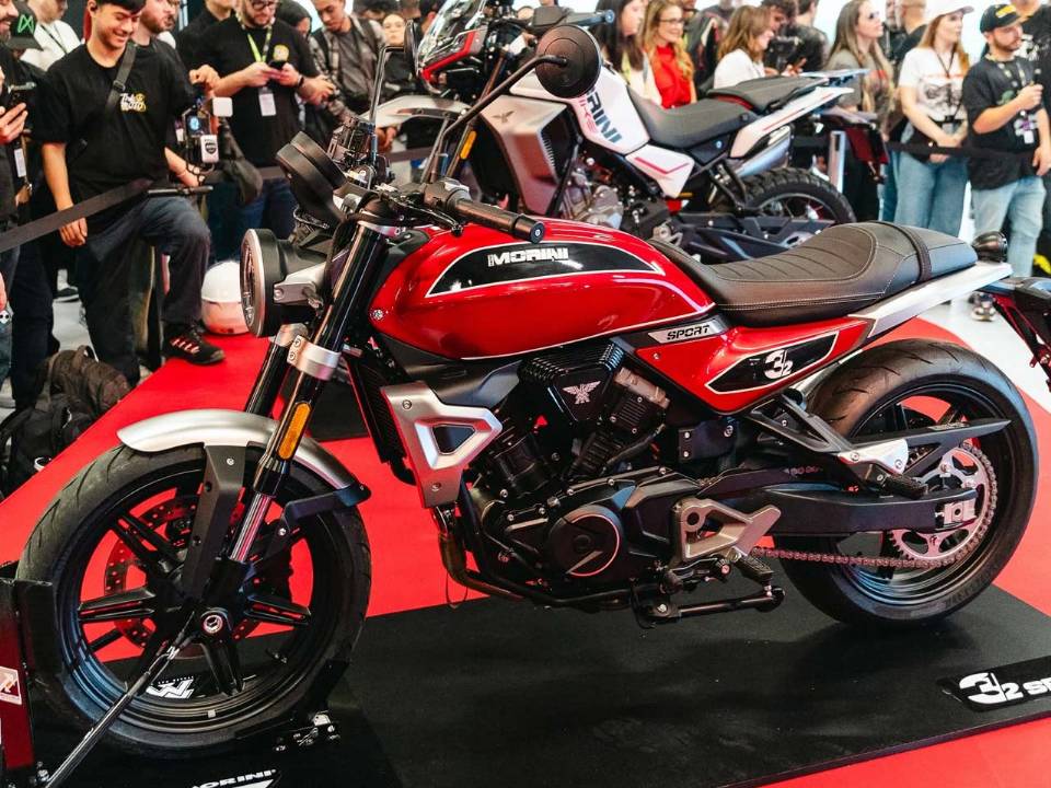 Moto Morini 3&frac12; Sport no Festival Interlagos