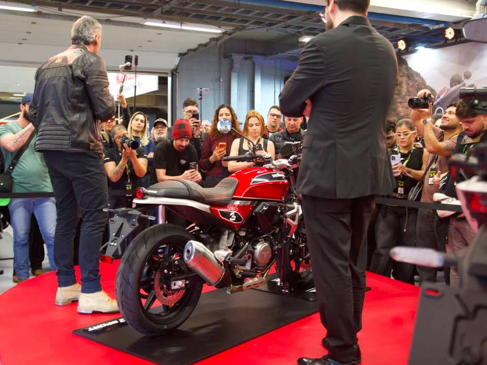 Moto Morini 3&frac12; Sport no Festival Interlagos