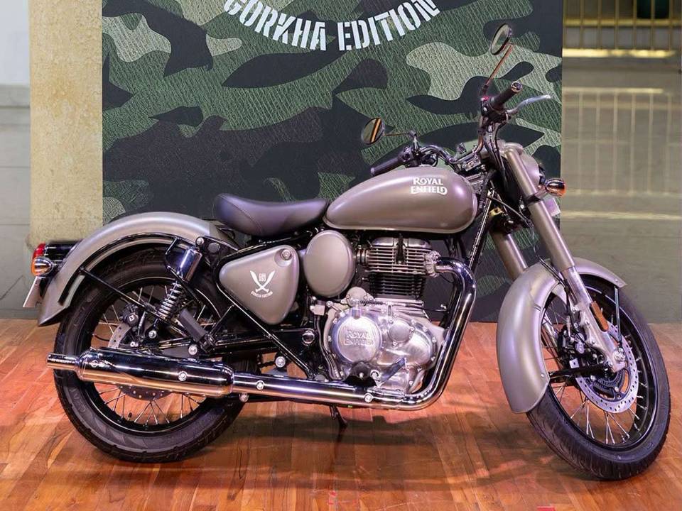 Royal Enfield Classic 350 Gorkha Edition