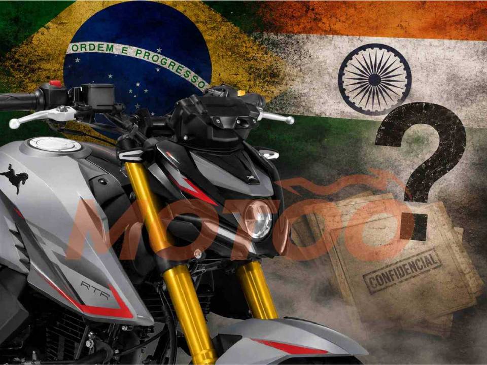 TVS Apache RTR 160 tem unidades emplacadas pela MOTTU no Brasil
