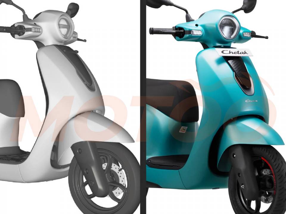 Bajaj Chetak - comparativo