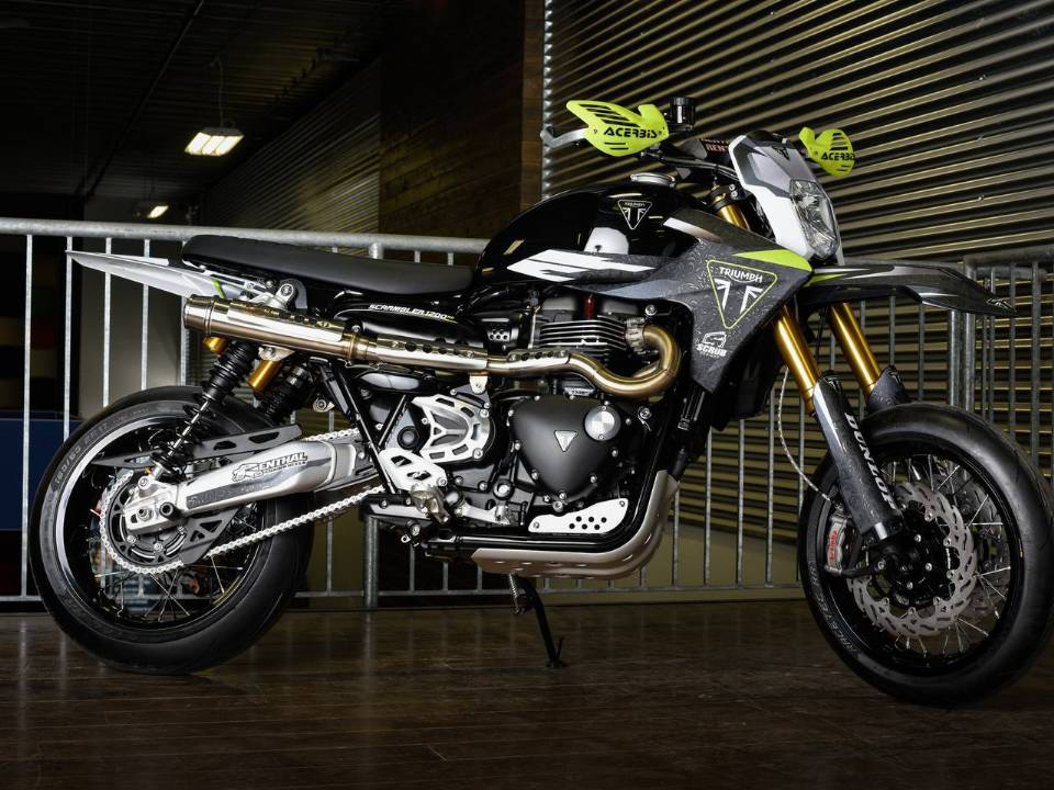 Customização canadense da Scrambler 1200 XE