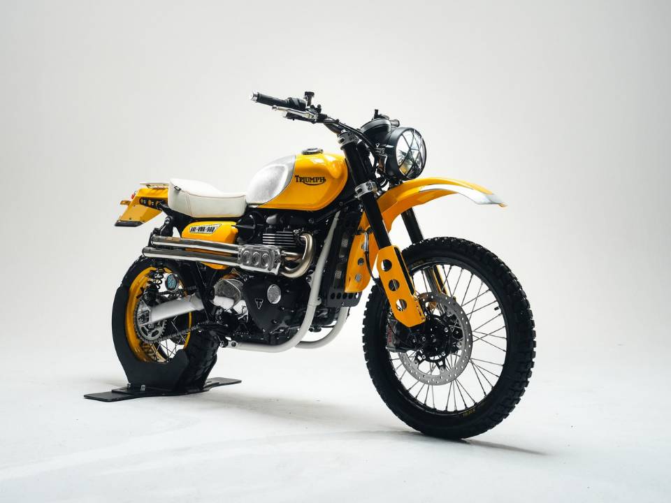 Customização da Triumph Scrambler 900 da China