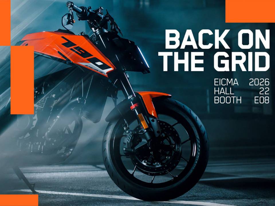 KTM confirmada no EICMA 2026