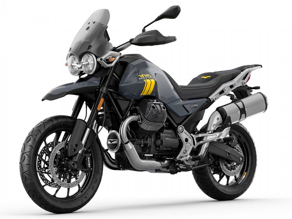 Moto Guzzi V85 Strada - edição especial de 105 anos