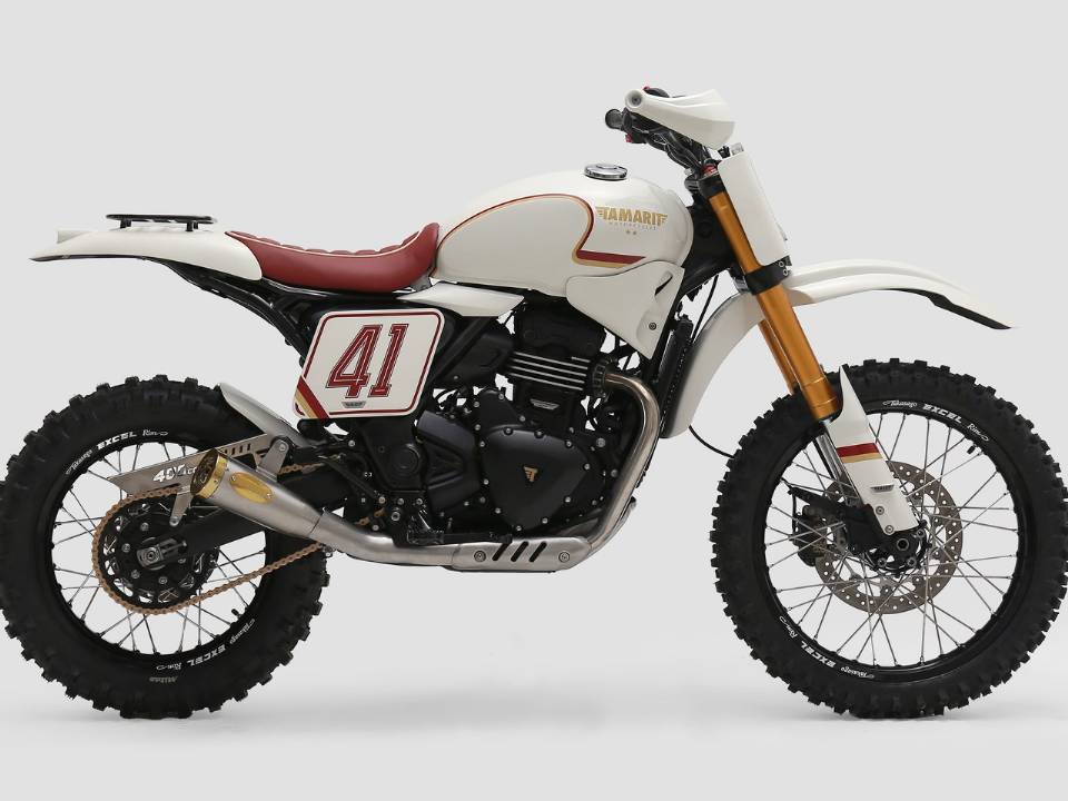 Customização da Scrambler 400 XC pela Espanha