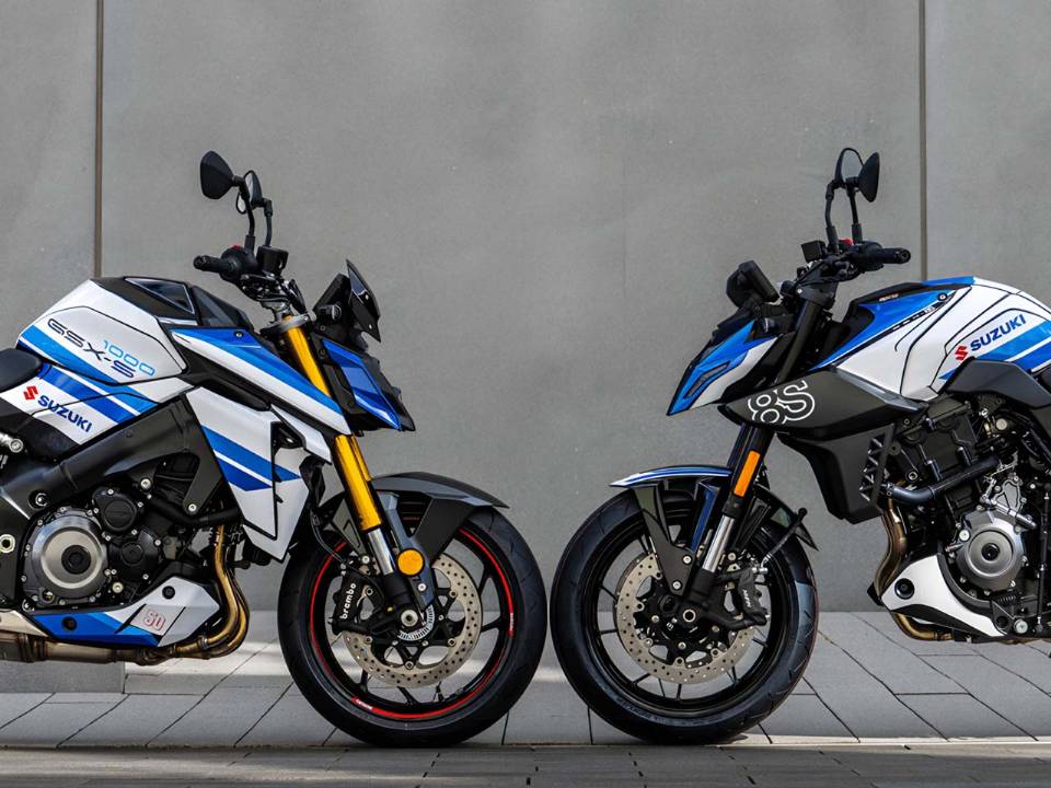 Suzuki   GSX-S1000 e GSX-8S - Edição 50 anos