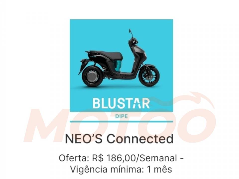 Yamaha Neo&acute;s no aplicativo Blustar